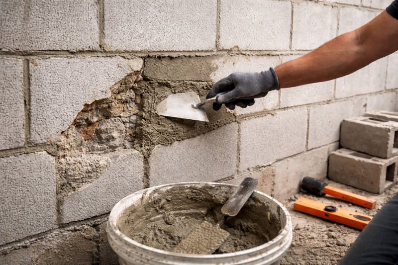 Block Wall Repair in Hooper, UT