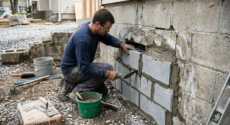 Block Wall Repair in Morgan, UT