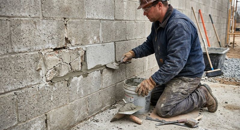 Block Work Repair in Davis County, UT
