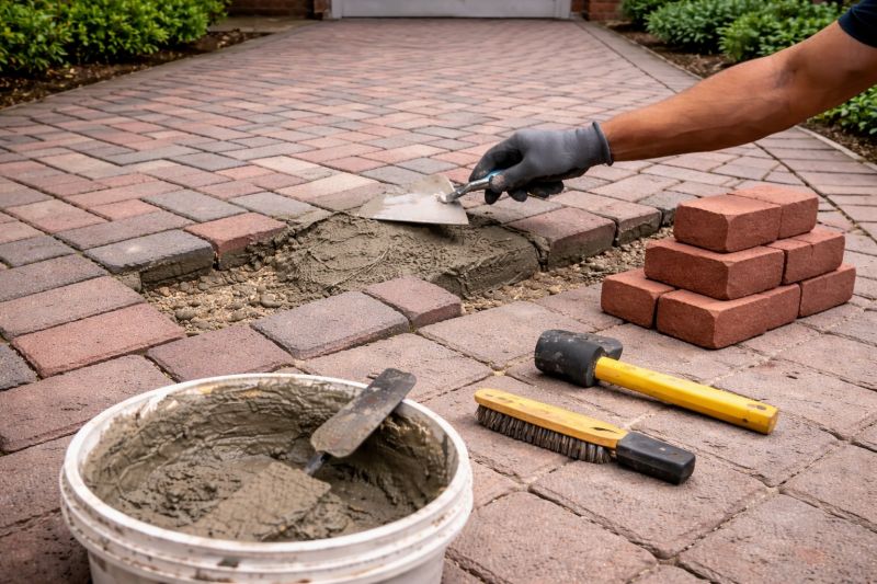 Brick Flatwork Repair in Huntsville, UT