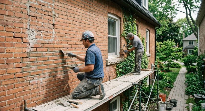Brick Masonry Repair in Morgan, UT