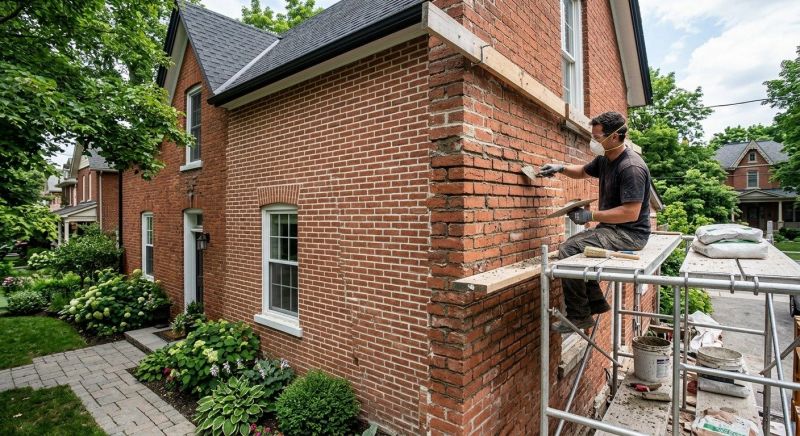 Brick Masonry Restoration in Davis County, UT