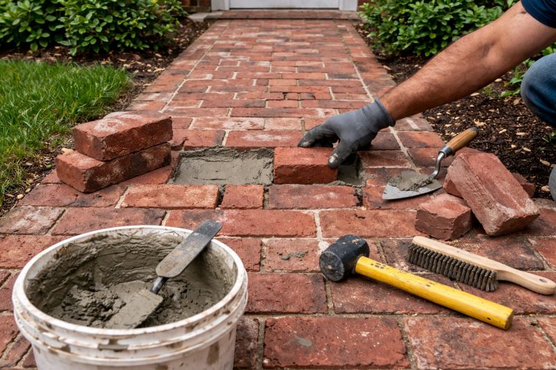 Brick Pathway Repair in Davis County, UT
