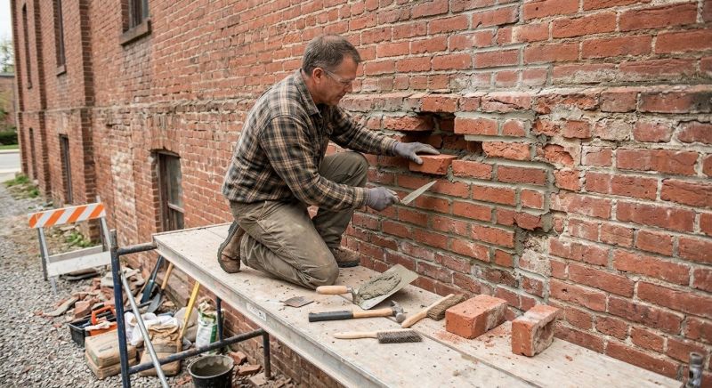 Brick Repair in Davis County, UT