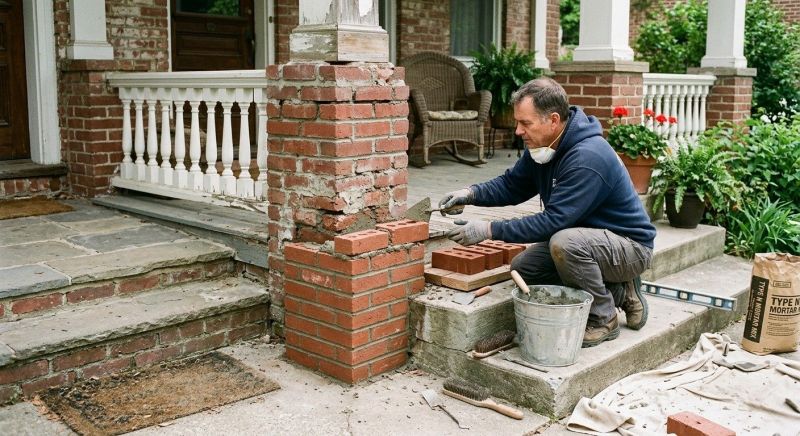 Brick Repair in Davis County, UT