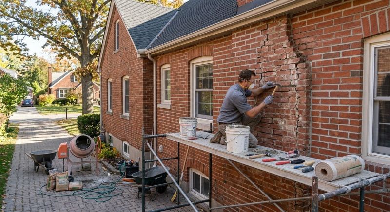 Brick Restoration in Hooper, UT