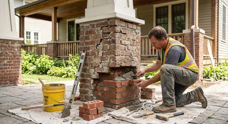 Brick Restoration in Roy, UT