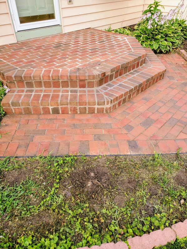 Brick Stoop Repair in Davis County, UT