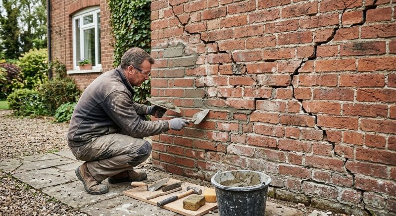 Brick Wall Repair in Centerville, UT