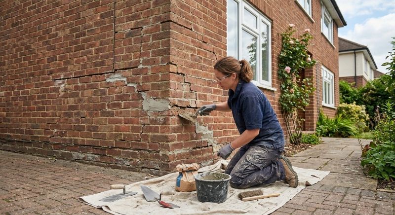Brick Wall Repair in Ogden, UT