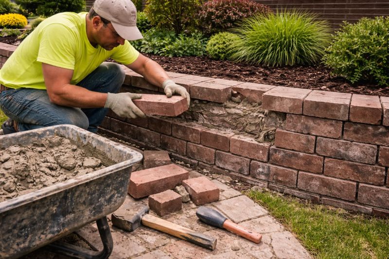 Brick Wall Repair in Woods Cross, UT