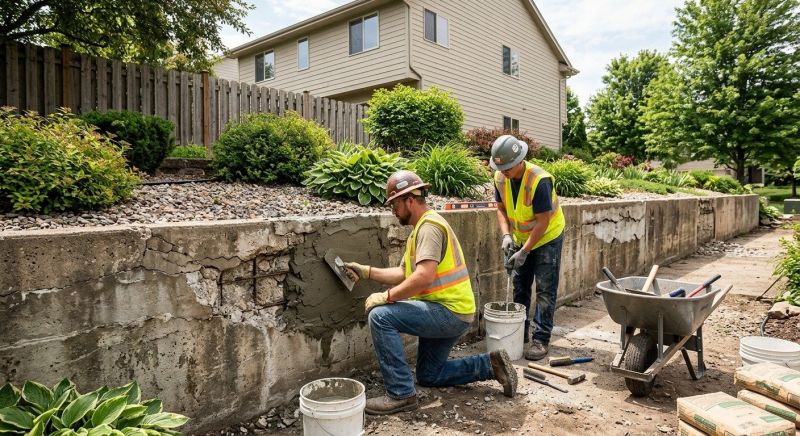 Retaining Wall Repair in Eden, UT
