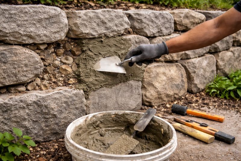 Retaining Wall Repair in Huntsville, UT