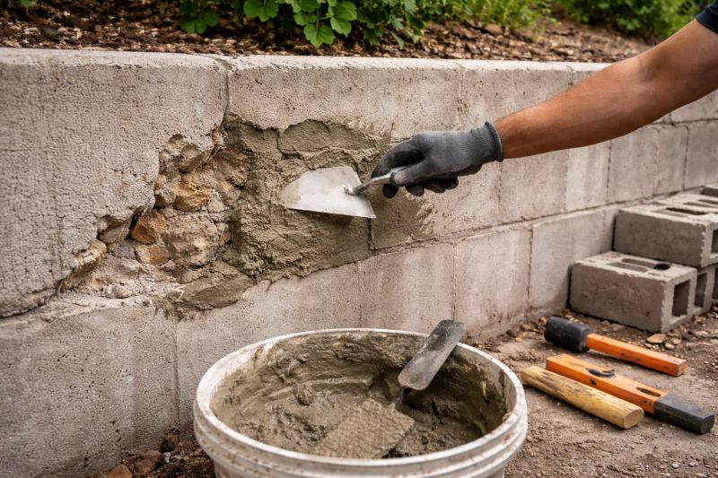Retaining Wall Repair in Woods Cross, UT
