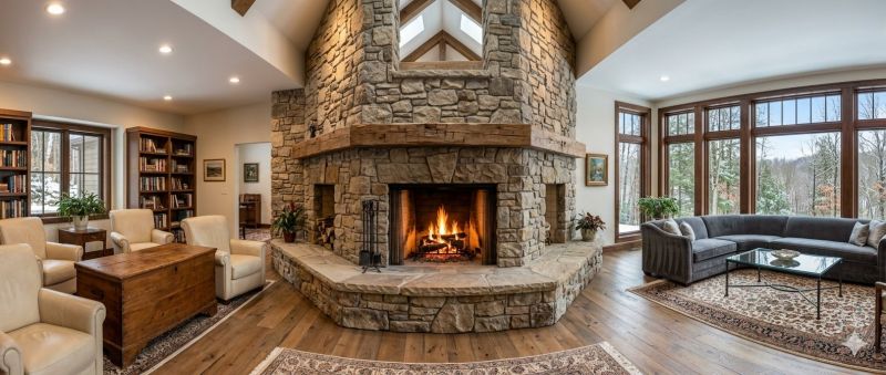 Stone Chimney Installation in Davis County, UT