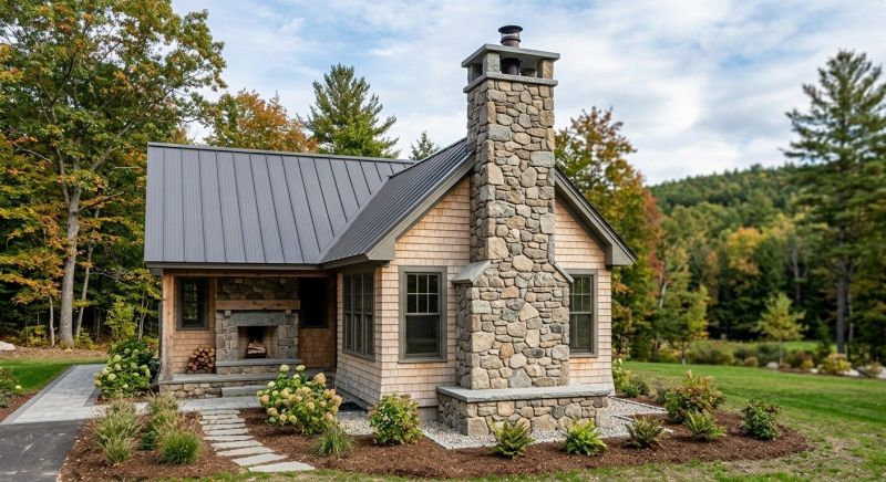 Stone Chimney Installation in Roy, UT