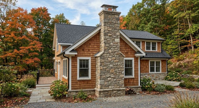 Stone Chimney Installation in Woods Cross, UT