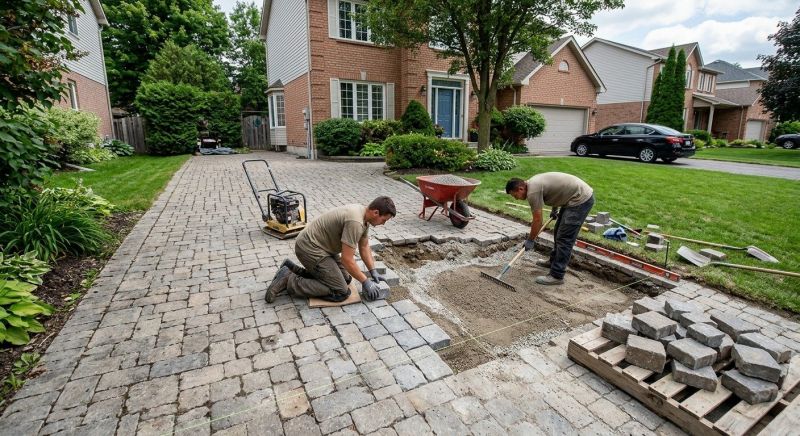 Stone Driveway Repair in Davis County, UT