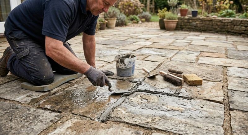 Stone Driveway Repair in Davis County, UT