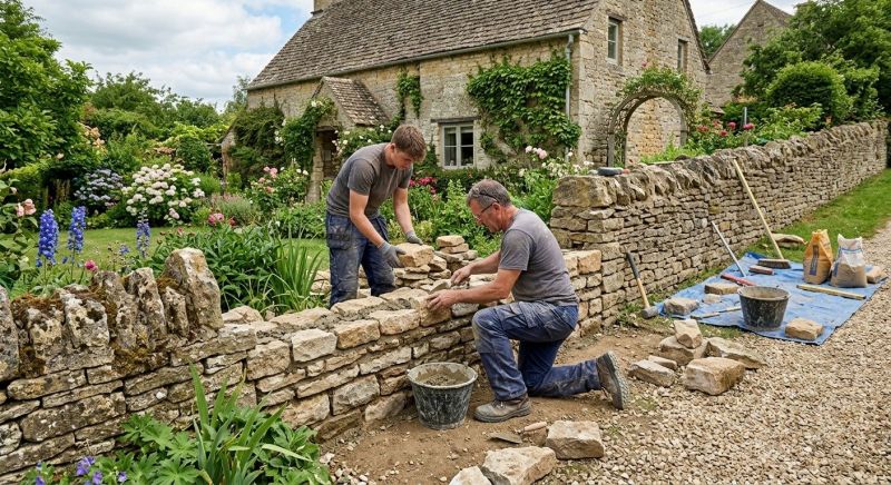 Stone Wall Repair in Centerville, UT