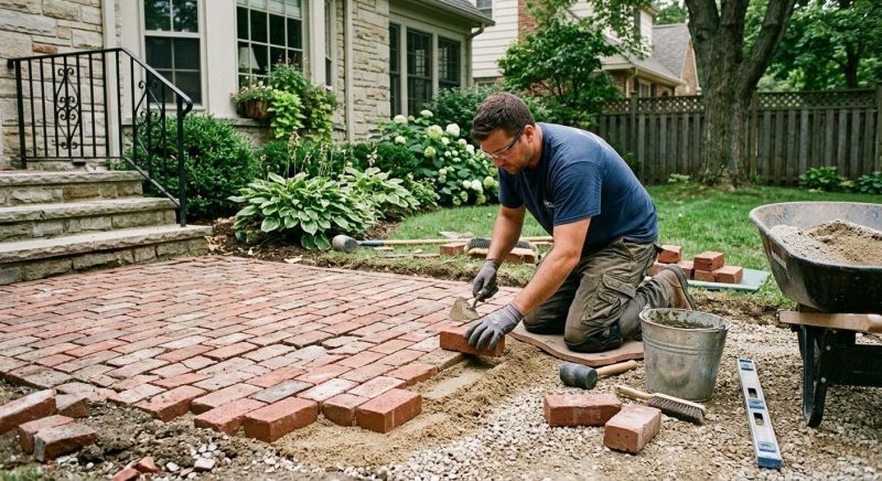Brick Hardscape Repair